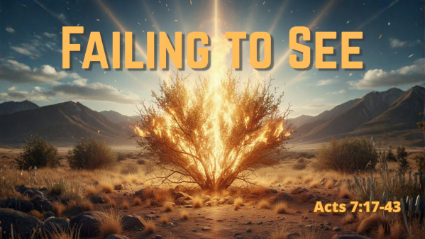 New - Sunday, December 7, 2025 - Cory Procter - Acts 7: