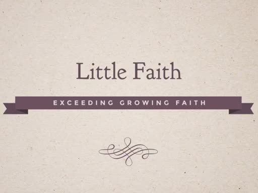 EXCEEDING GROWING FAITH