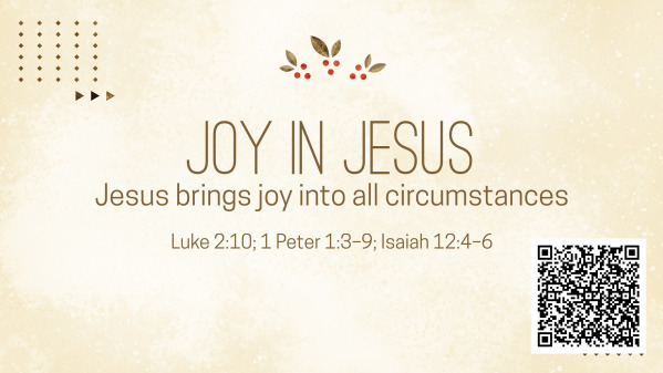 Joy in Jesus