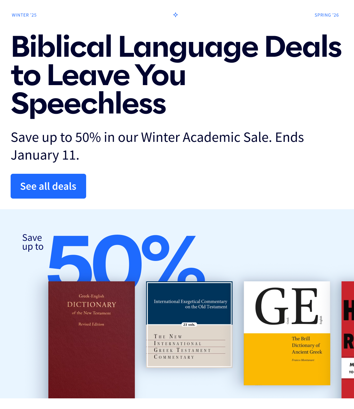 Biblical Language Deals to Leave You Speechless