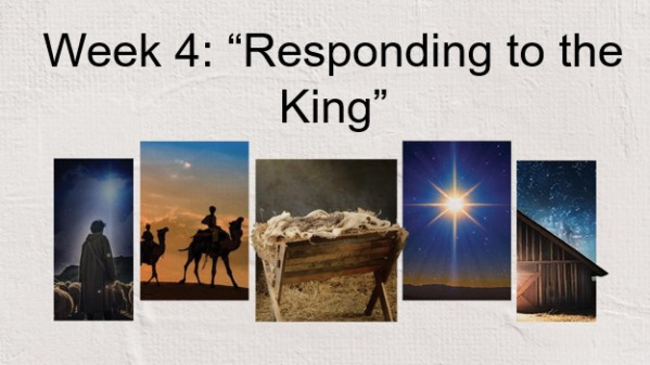 Week 4: “Responding to the King”