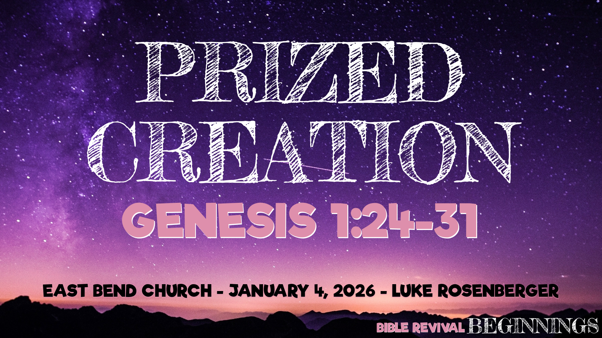 Prized Creation | Genesis 1:24-31 | Luke Rosenberger