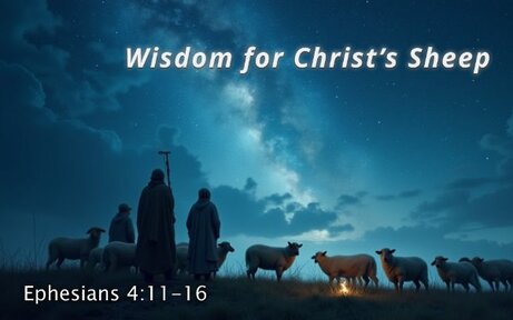 Ephesians 4:11-16 - Wisdom for Christ's Sheep