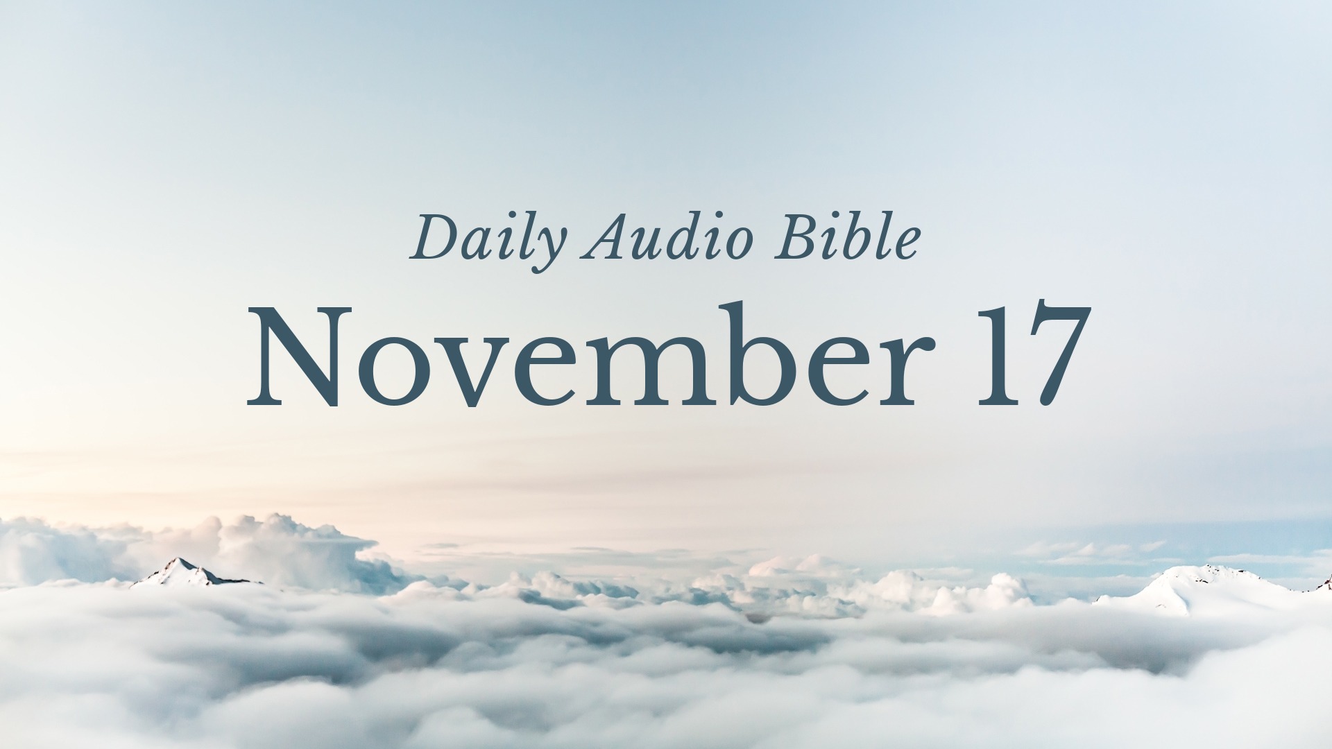 Daily Audio Bible Faithlife Daily Audio Bible Faithlife