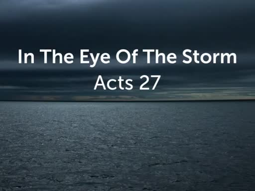 In The Eye Of The Storm