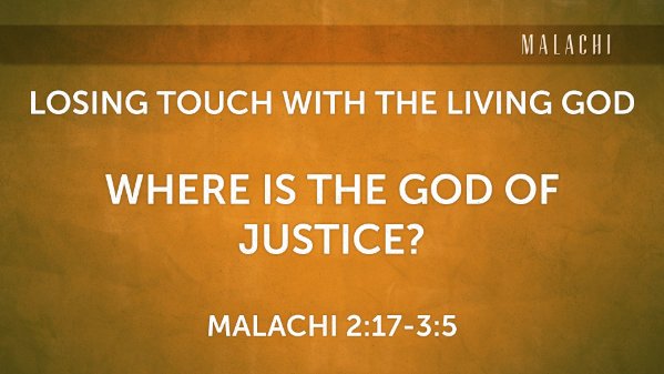 Where is The God of Justice?