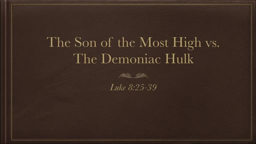 Son of the Most high VS The Demoniac Hulk