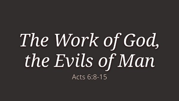 February 22, 2026 - Tyler Speck Preaching | Acts 8:1-3