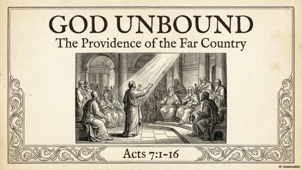 March 1, 2026 - God Unbound | Acts 7:1-16