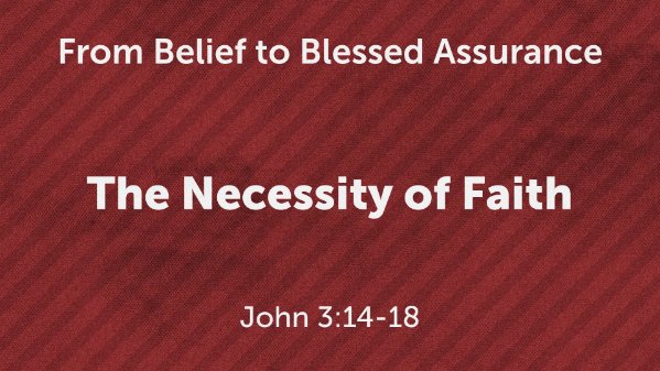 The Necessity of Faith