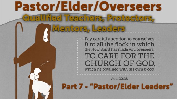 Pastor/Elder Leaders