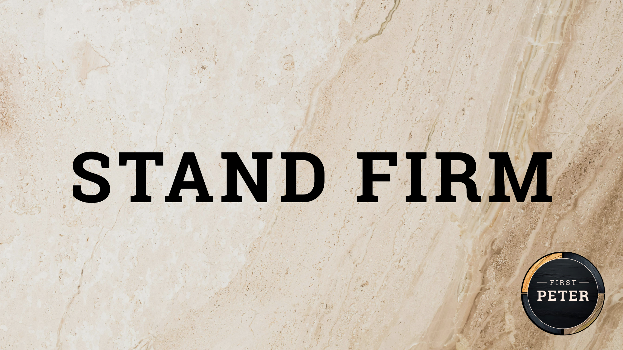 Stand Firm in Your Purpose