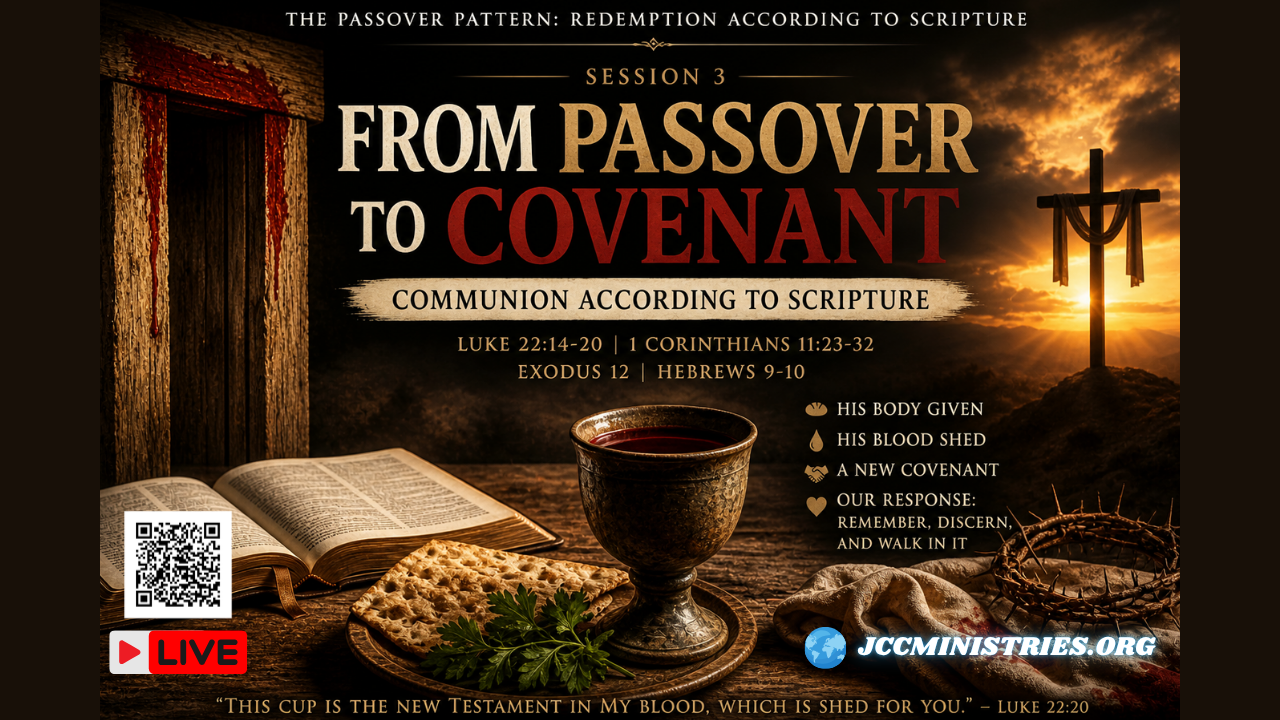 THE PASSOVER PATTERN: REDEMPTION ACCORDING TO SCRIPTURE (3)