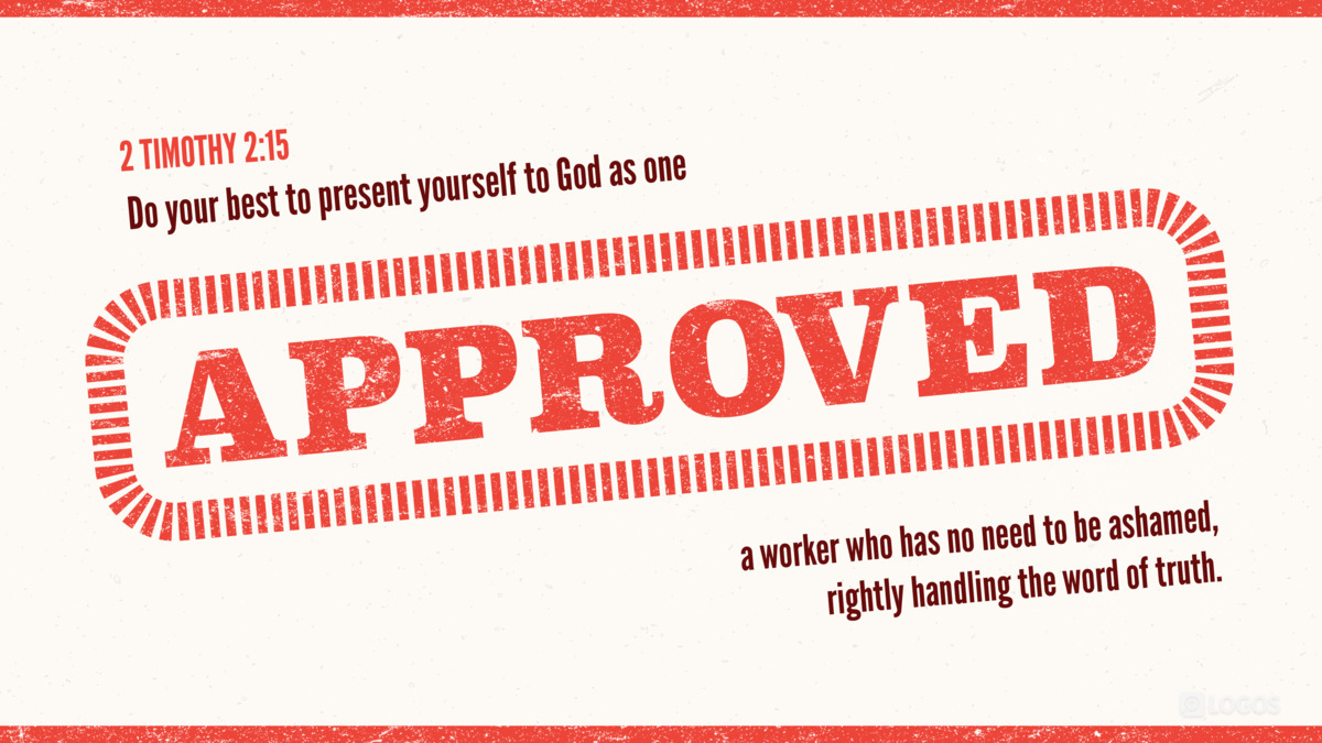 Verse art for 2 Timothy 2:15