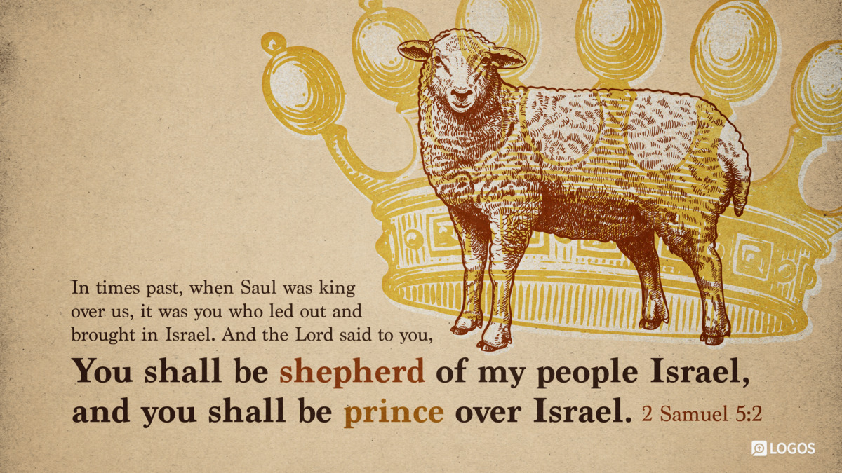 Verse art for 2 Samuel 5:2