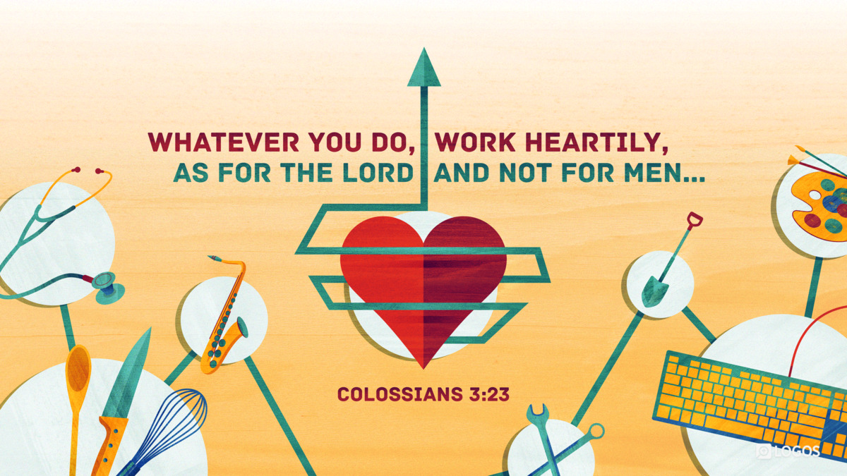 Verse art for Colossians 3:23