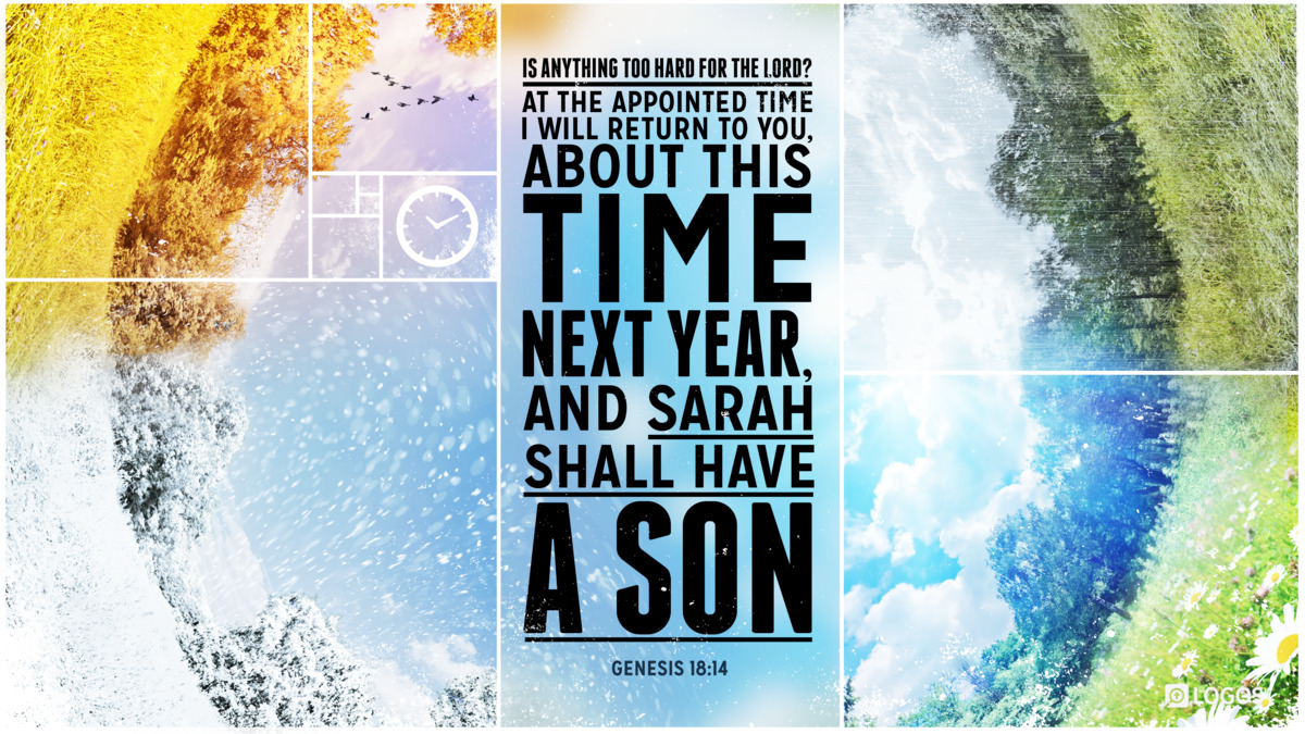 Verse art for Genesis 18:14