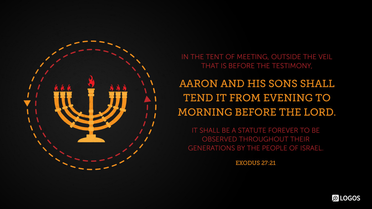 Verse art for Exodus 27:21