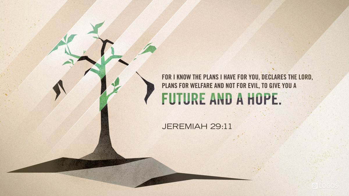 Verse art for Jeremiah 29:11