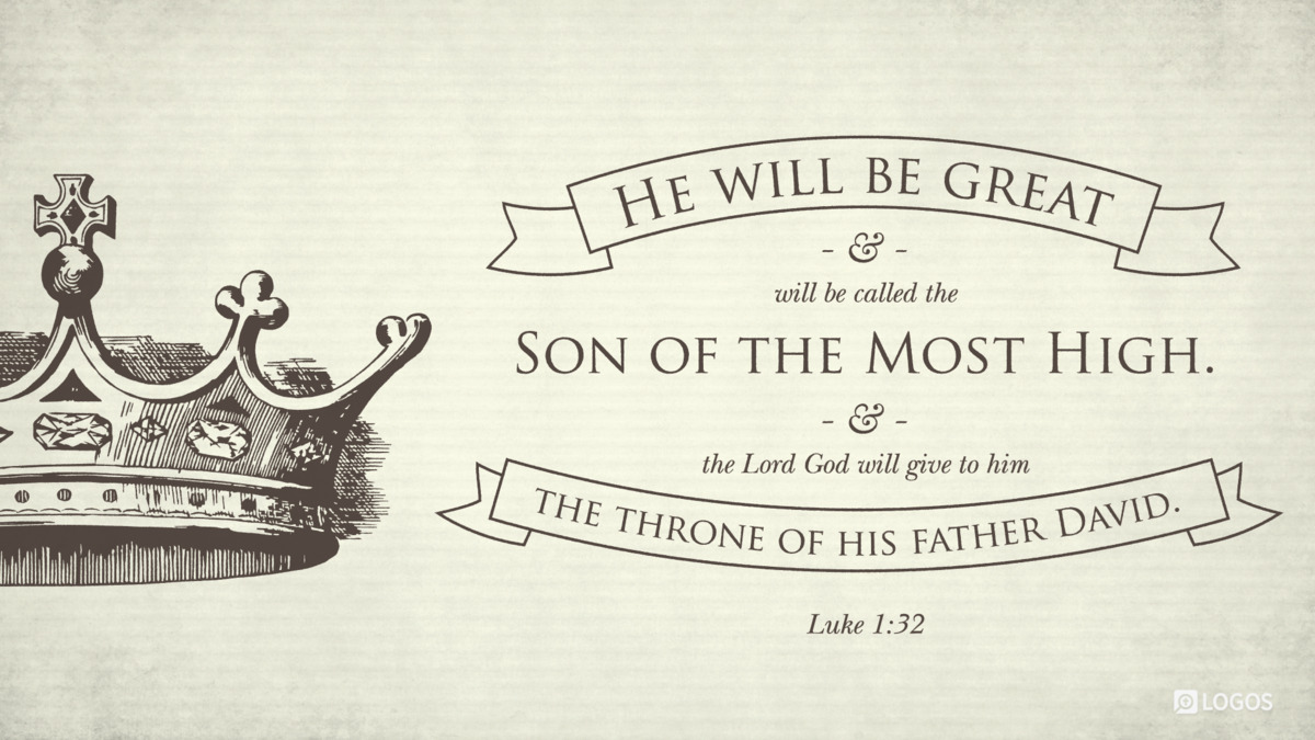 Verse art for Luke 1:32
