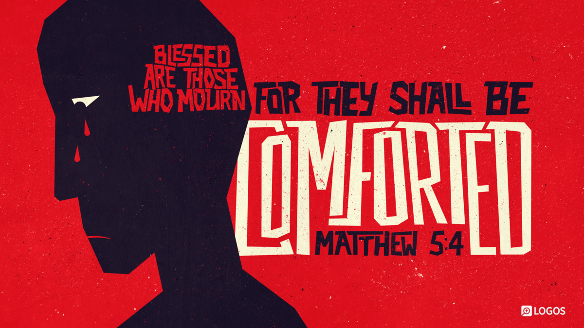 Verse art for Matthew 5:4