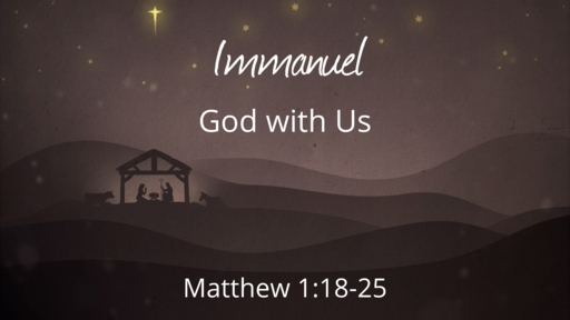 Immanuel: God With Us