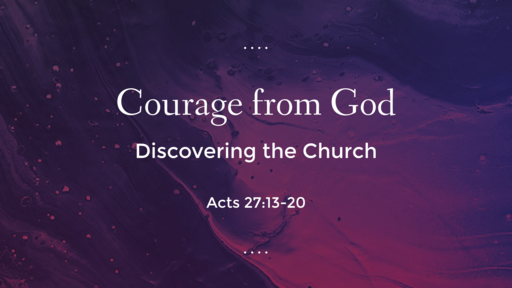 Courage from God