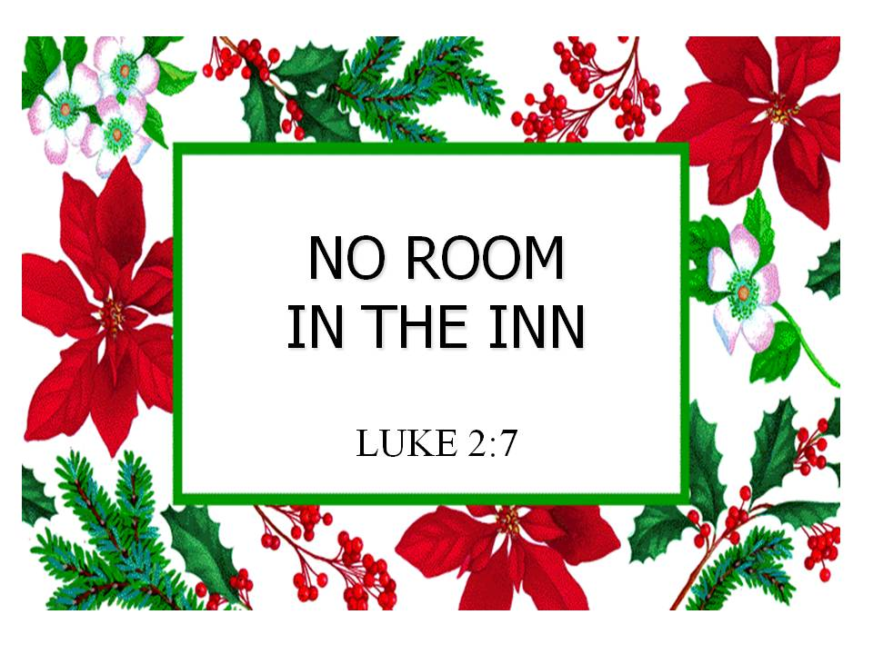 No Room In The Inn Faithlife Sermons