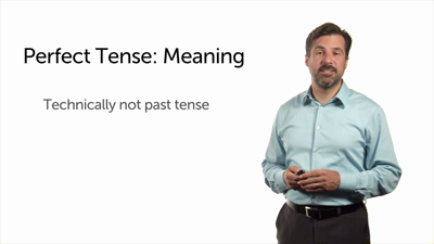 Perfect and Pluperfect Tenses