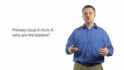 The Conflict between the Apostles and the Jewish Leaders: Part 1