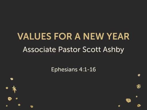Values for a New Year