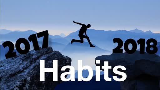 2018 Habits
