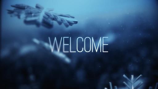Blue Winter Snow - Welcome