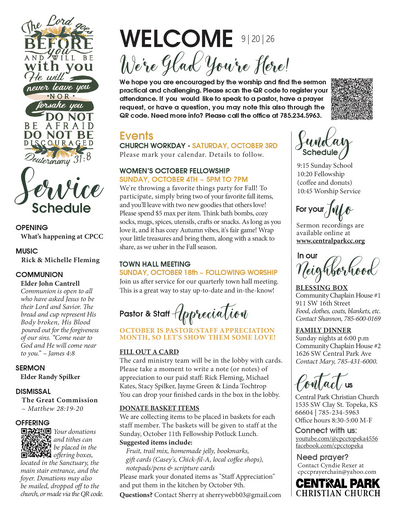 20260920SM Bulletin