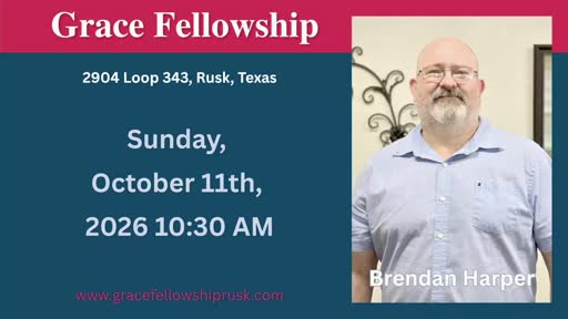2026.10.11 AM Service with Brendan Harper
