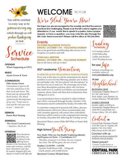 20261011M Bulletin