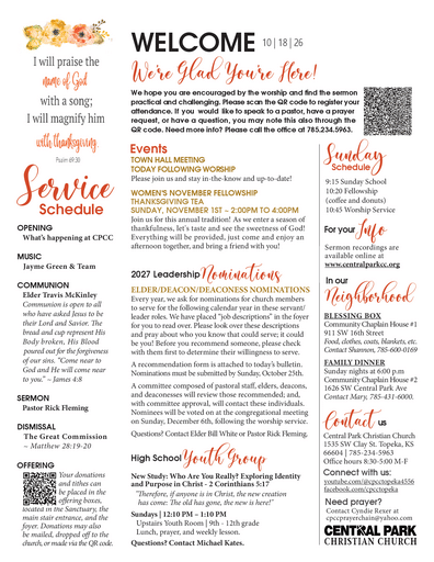 20261018SM Bulletin