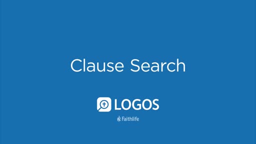 Clause Search (Covenant)