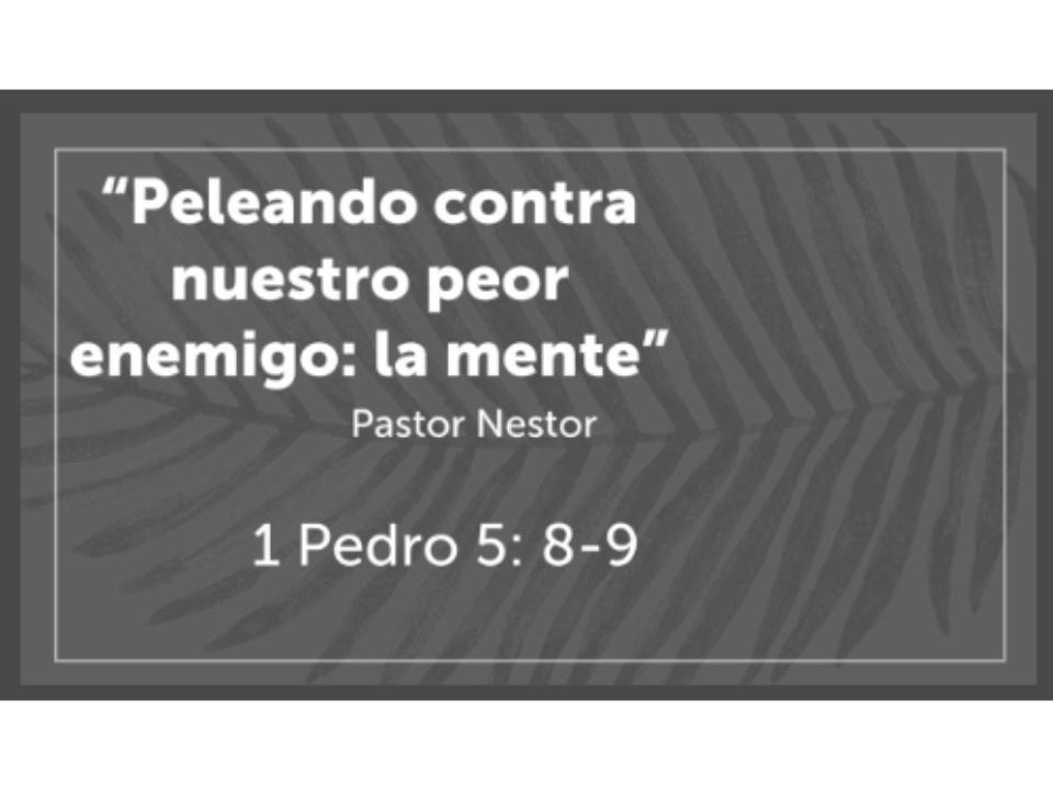 February 4 2017 Esp Peleando Contra Nuestro Peor Enemigo