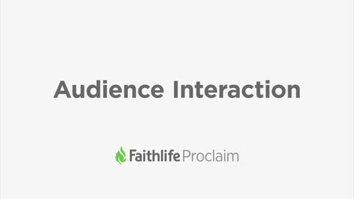 Audience Interaction