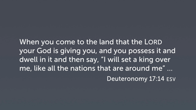 Kingship and the Old Testament