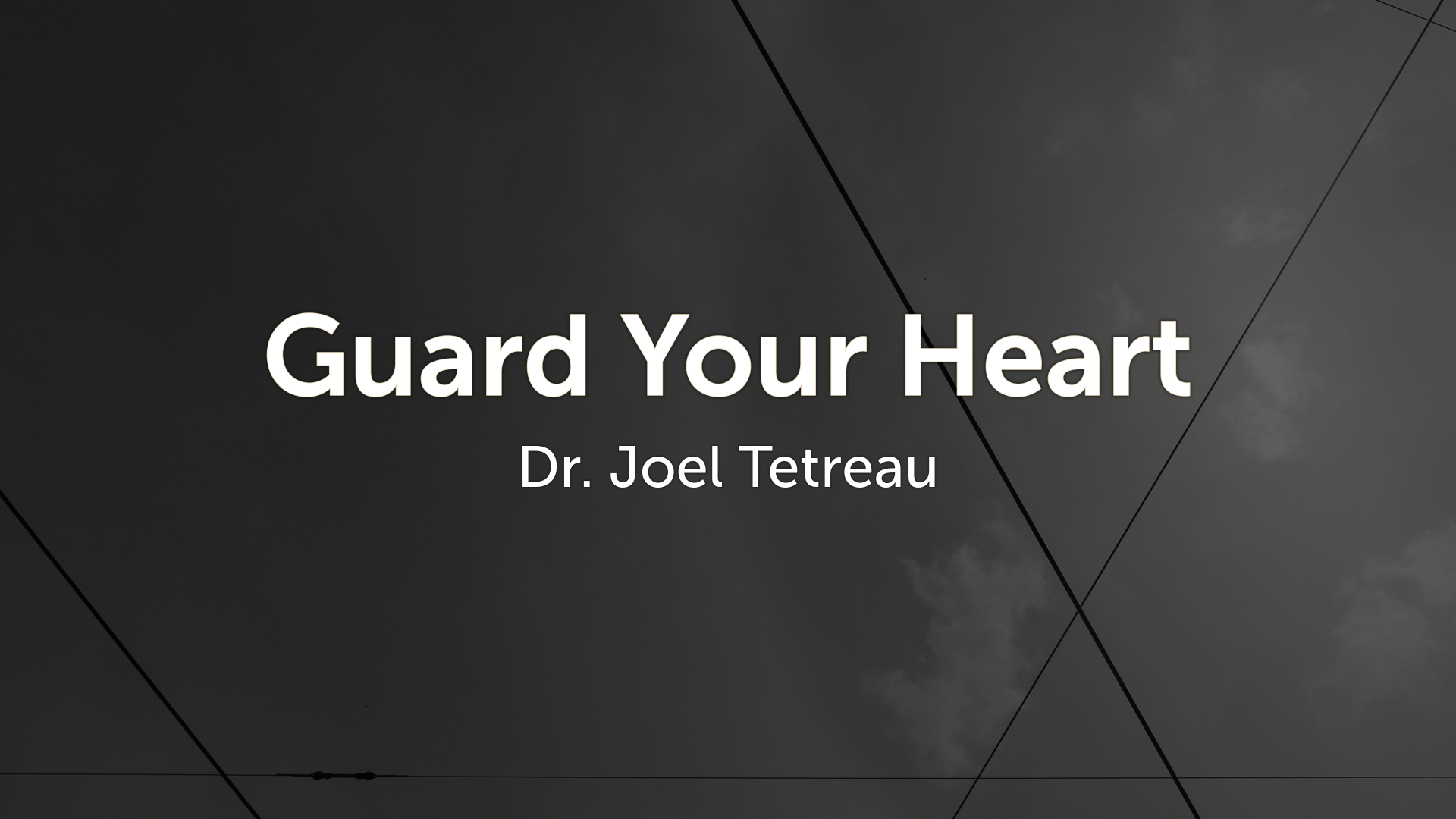 Guard Your Heart Faithlife Sermons