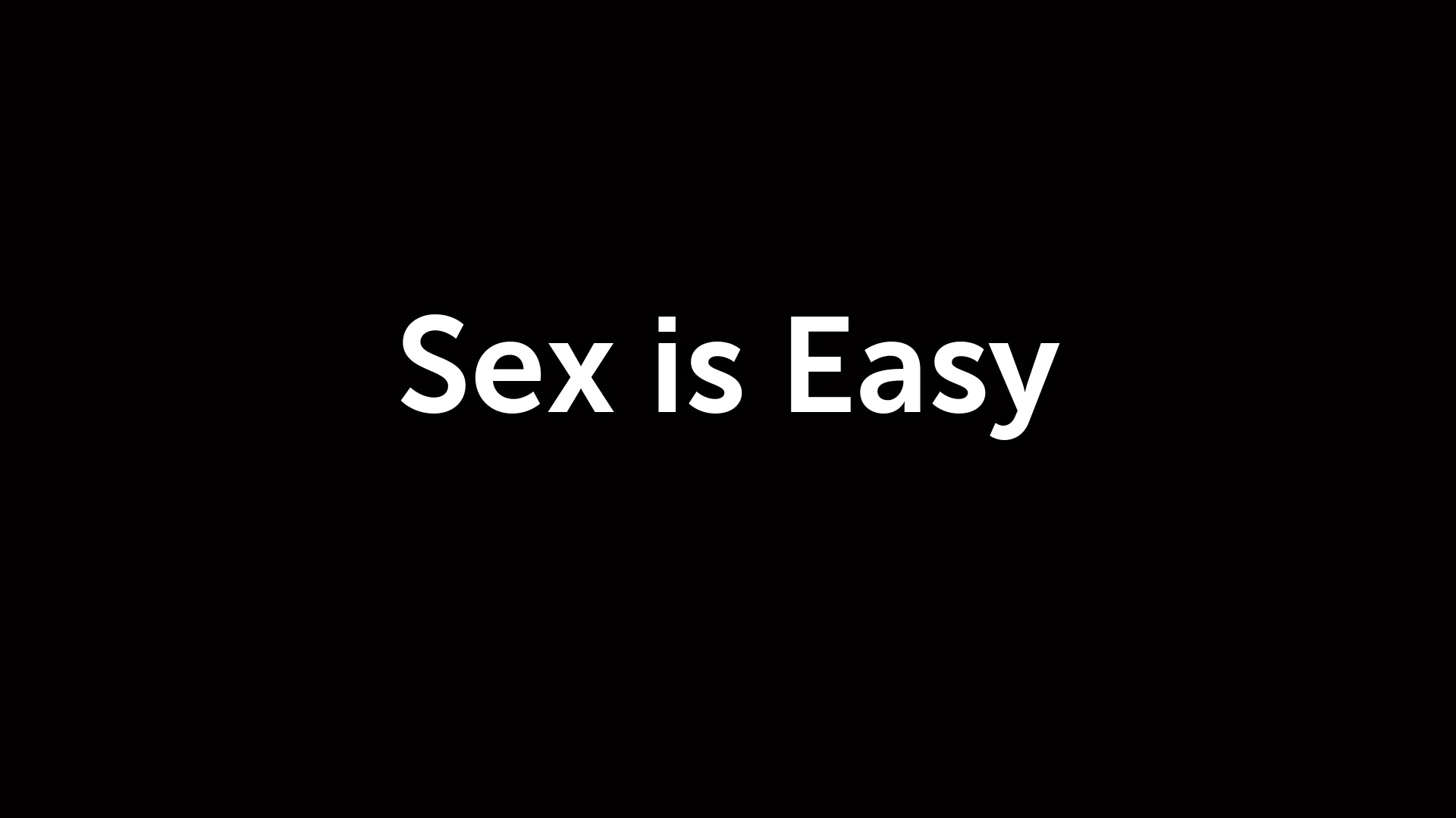Sex Is Easy Faithlife Sermons