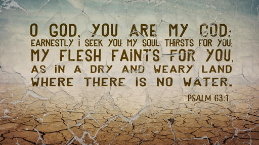 Psalm 63:1