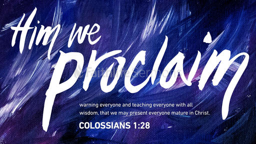 Colossians 1:28