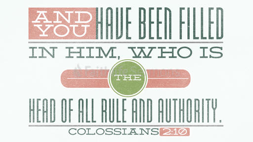 Colossians 2:10