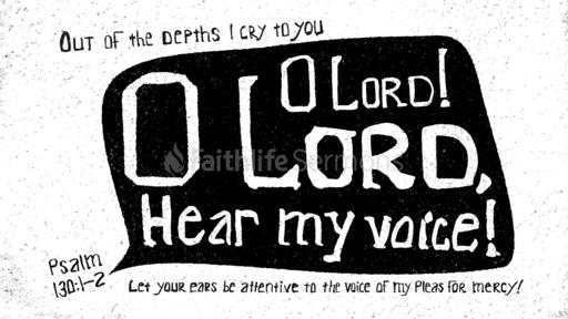 Psalm 130:1–2