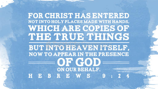 Hebrews 9:24