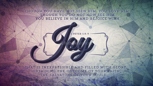 1 Peter 1:8–9