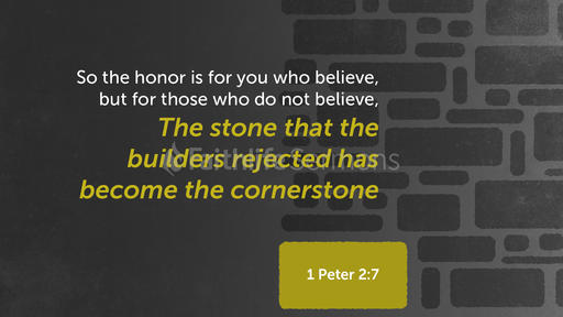 1 Peter 2:7